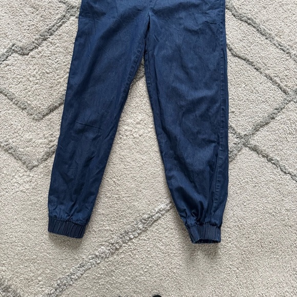 Able CHARVEE RELAXED JUMPSUIT 100% Lyocell blue chambray XS - Picture 5 of 12